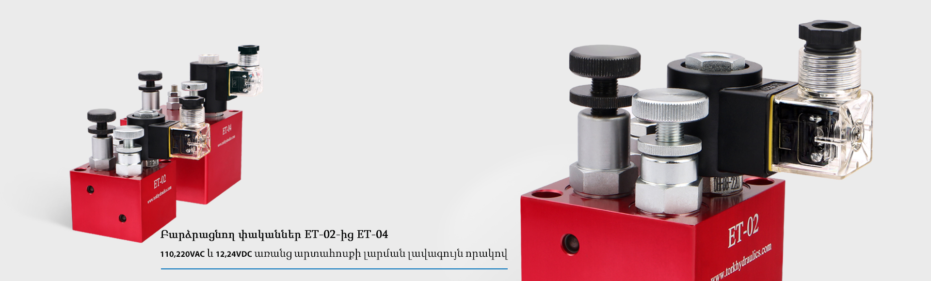 Ամբողջական կառավարման փականի բլոկ FKC-02N1